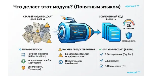Rector Fixer — Оптимизация кода под PHP 8+